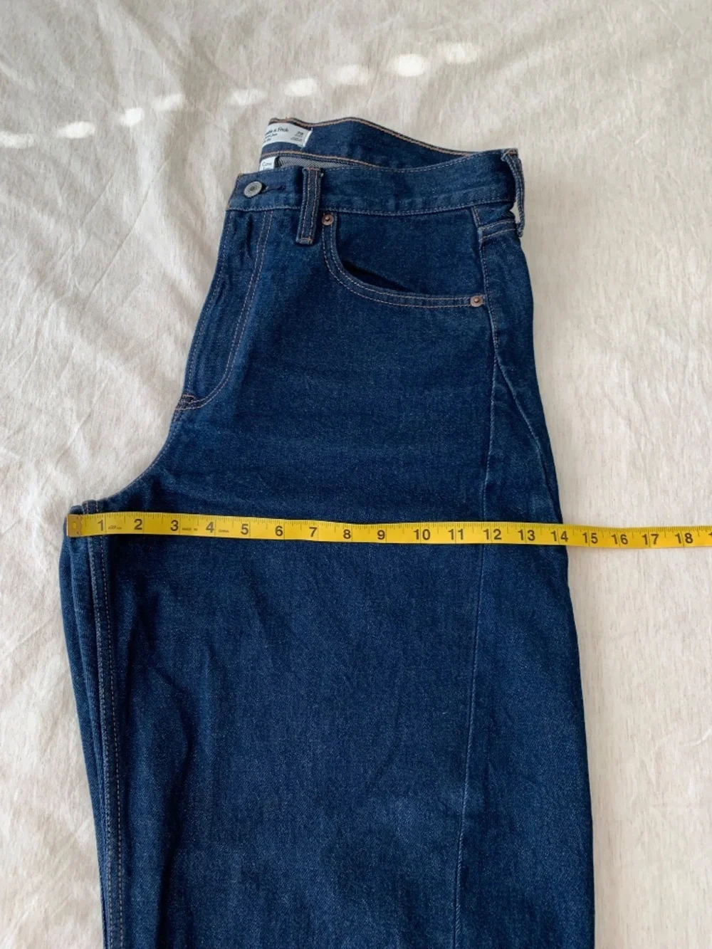 Abercrombie &fitch barrel jeans ankle cropped barrel size 29 - Picture 12 of 16